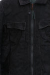 Boris Bidjan Saberi 24 autumn and winter horse leather jacket Spanish handmade TEJANA1.5-FMM20002-BLACK